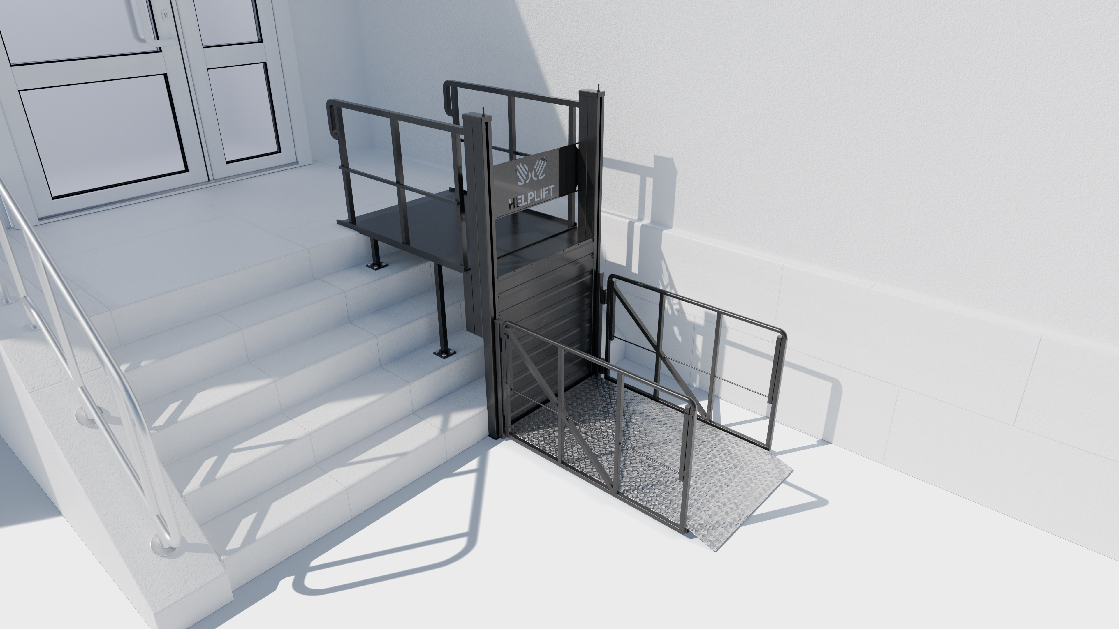 Підйомники подовжені під медичну каталку